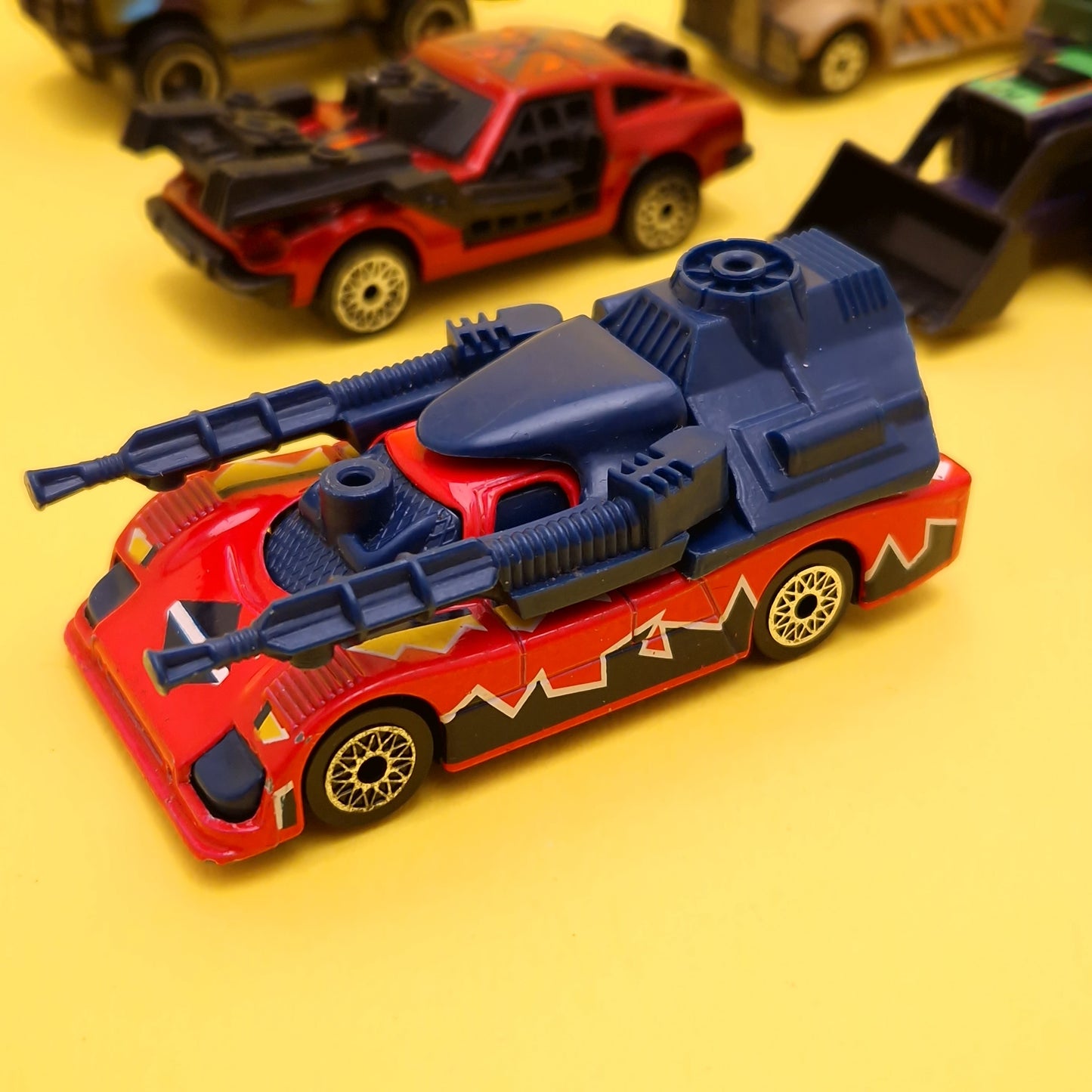 TURBO FORCE ☆ ROAD BLASTERS Bundle Cars x6 Thunder Gunner ☆ Vintage Matchbox 80's