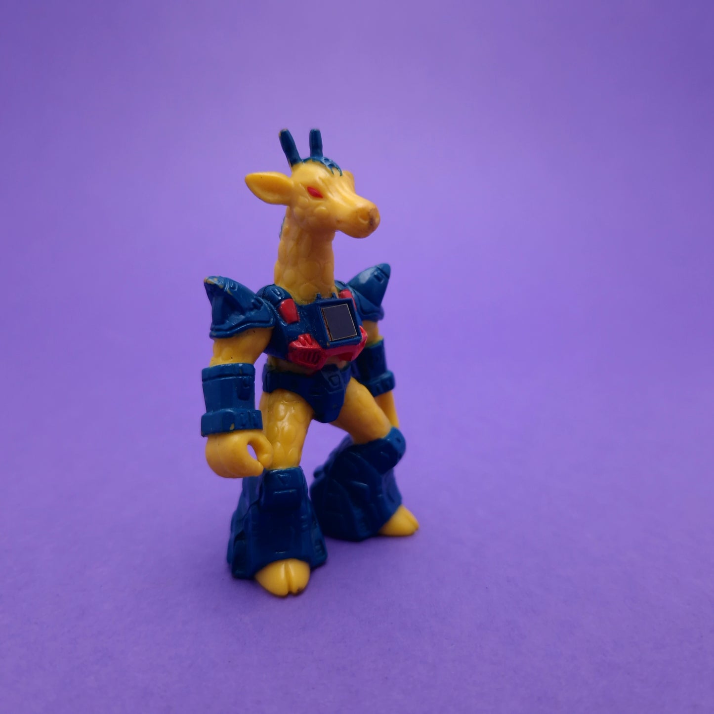 BATTLE BEASTS ☆ RUBBERNECK GIRAFFE #18 Action Figure ☆ Vintage Original 80s Hasbro Takara Loose