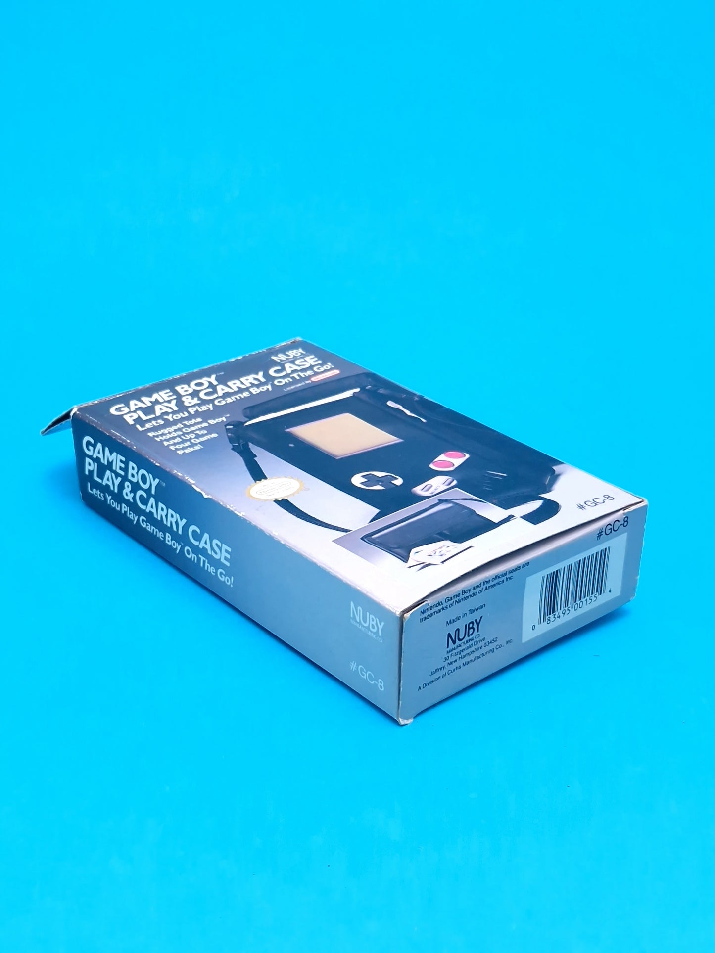 NINTENDO GAMEBOY ☆ PLAY & CARRY CASE NUBY ☆ Boxed Vintage Retro Game