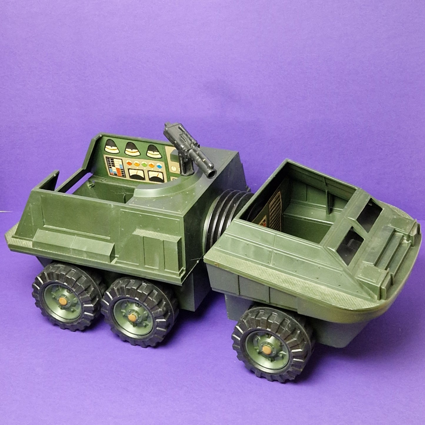 ACTION MAN ☆ Transport Command Multi Terrain Vehicle 70's 80's ☆ Vintage PALITOY
