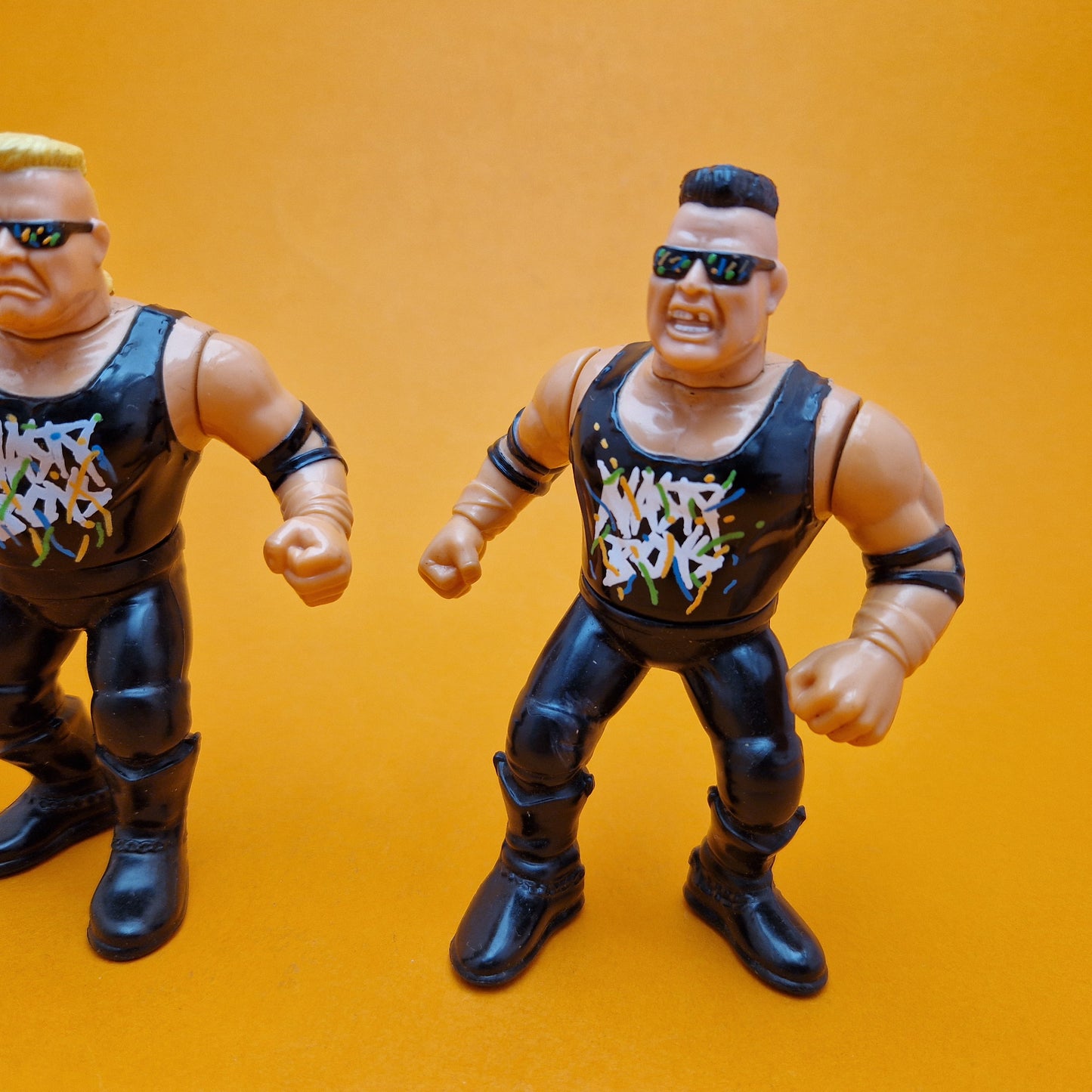 WWF HASBRO ☆ NASTY BOYS TAG Vintage Wrestling Figure ☆ Original 90s Series 5