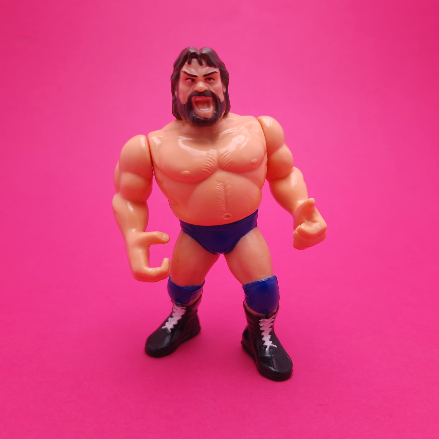 WWF HASBRO HACKSAW JIM DUGGAN Vintage Wrestling Figure ☆ Series 1 Original 90s Loose