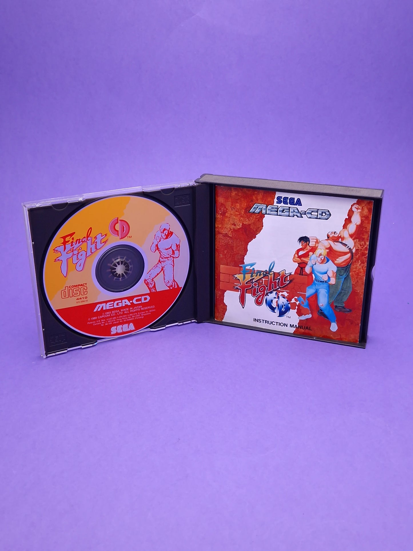 SEGA MEGA-CD ☆ FINAL FIGHT ☆ With PITFALL Demo Disc Vintage Retro Game Boxed & Complete PAL