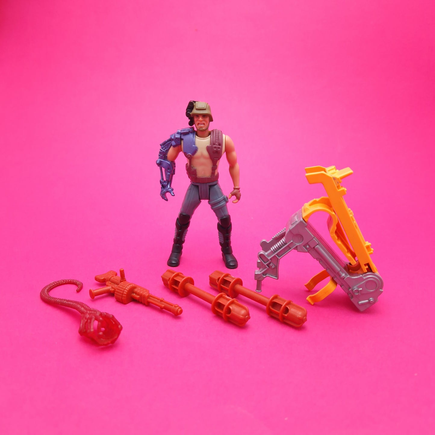 ALIENS ☆ Space Marine HUDSON Vintage Action Figure ☆ Loose 90s Kenner EURO