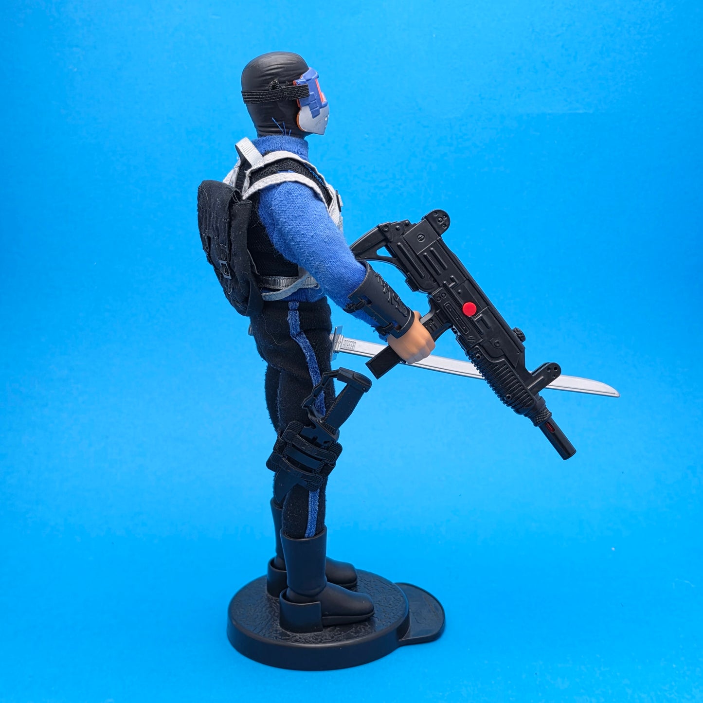 ACTION MAN ☆ G.I. JOE SNAKE EYES & DUKE Hall Of Fame Figure ☆ Vintage HASBRO 90's Loose