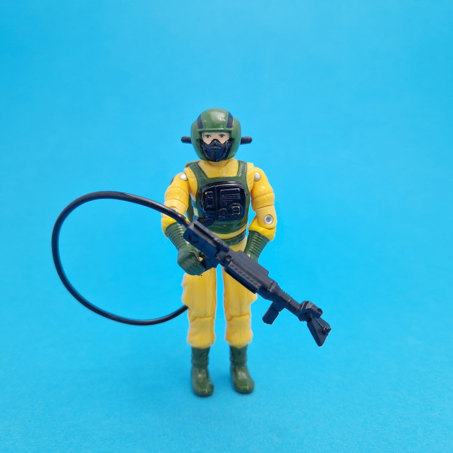 ACTION FORCE ☆ AIRTIGHT Complete Vintage Action Figure ☆ G.I.JOE Hasbro 1985