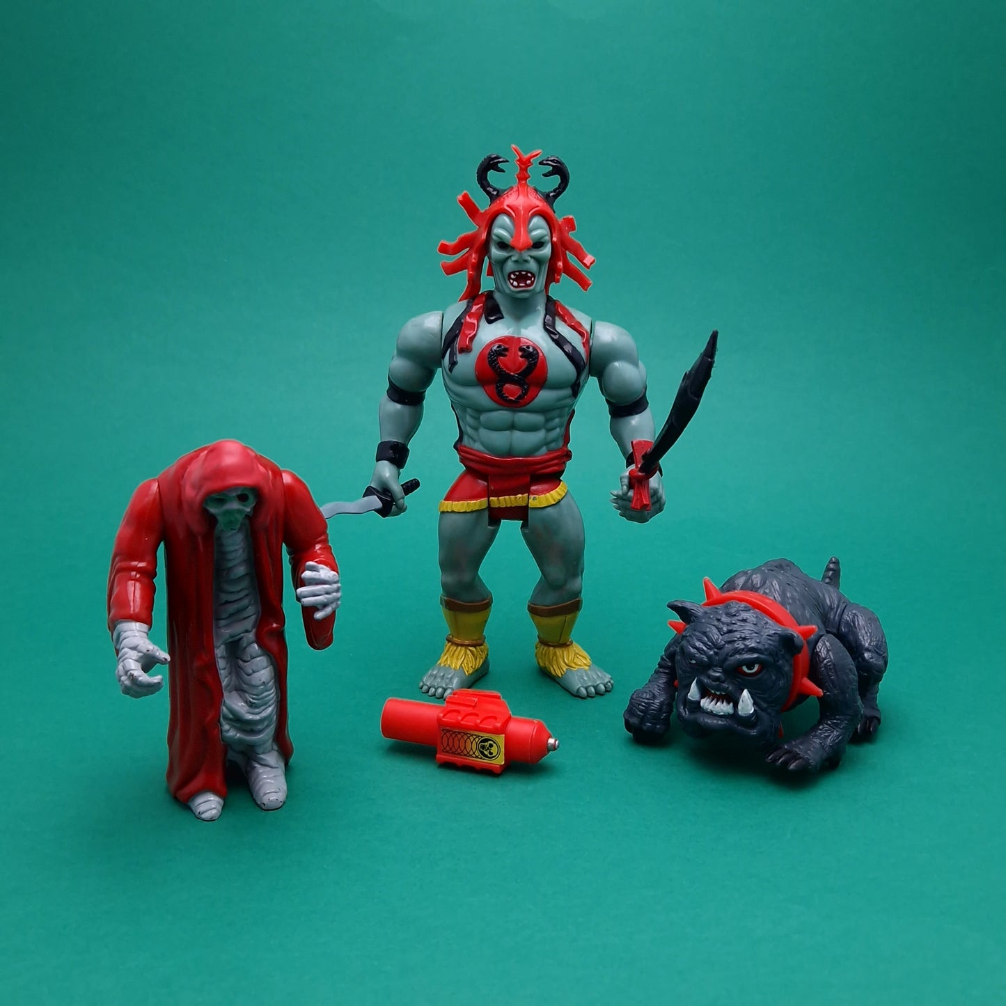 THUNDERCATS ☆ THUNDERCATS MUMM-RA MA-MUTT Action Figure ☆ Vintage LJN Original 80s