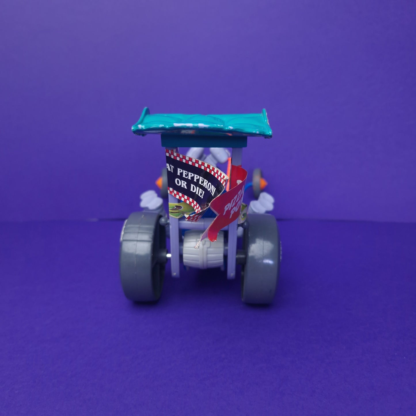 TEENAGE MUTANT NINJA TURTLES ☆ SEWER DRAGSTER Vintage Action Figure Vehicle ☆ Loose BOXED