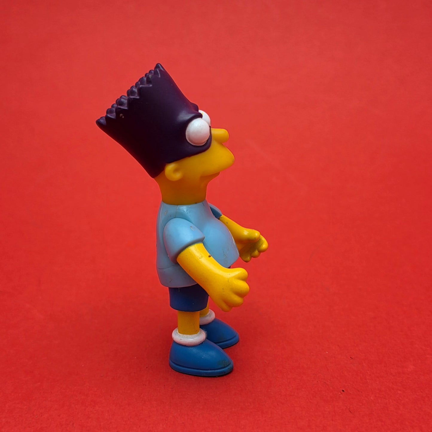 THE SIMPSONS ☆ BARTMAN Bart Simpson Vintage Figure ☆ 90s Mattel Loose