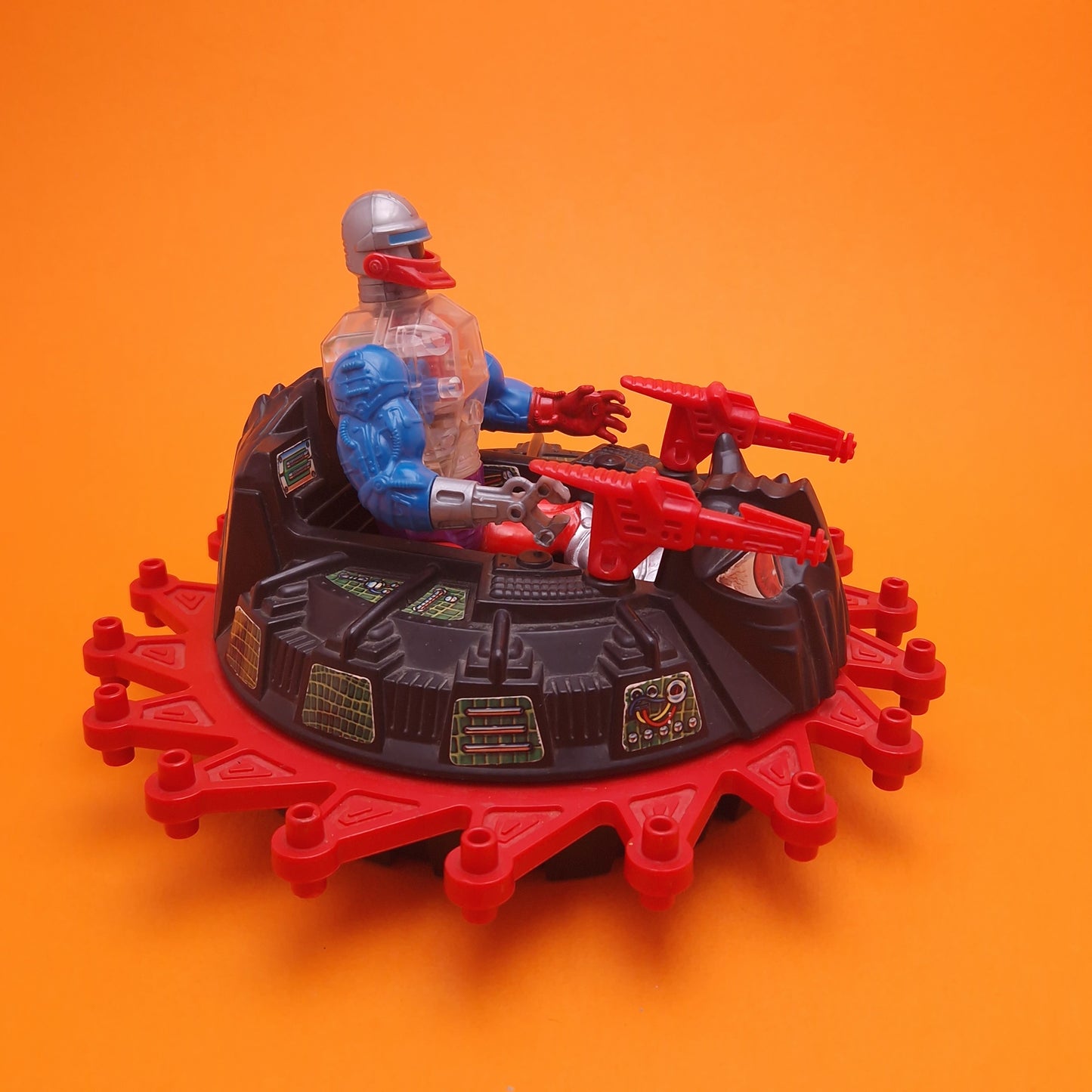 MASTERS OF THE UNIVERSE ☆ ROTON ROBOTO Complete Vintage Figure Vehicle ☆ MOTU 80s Mattel
