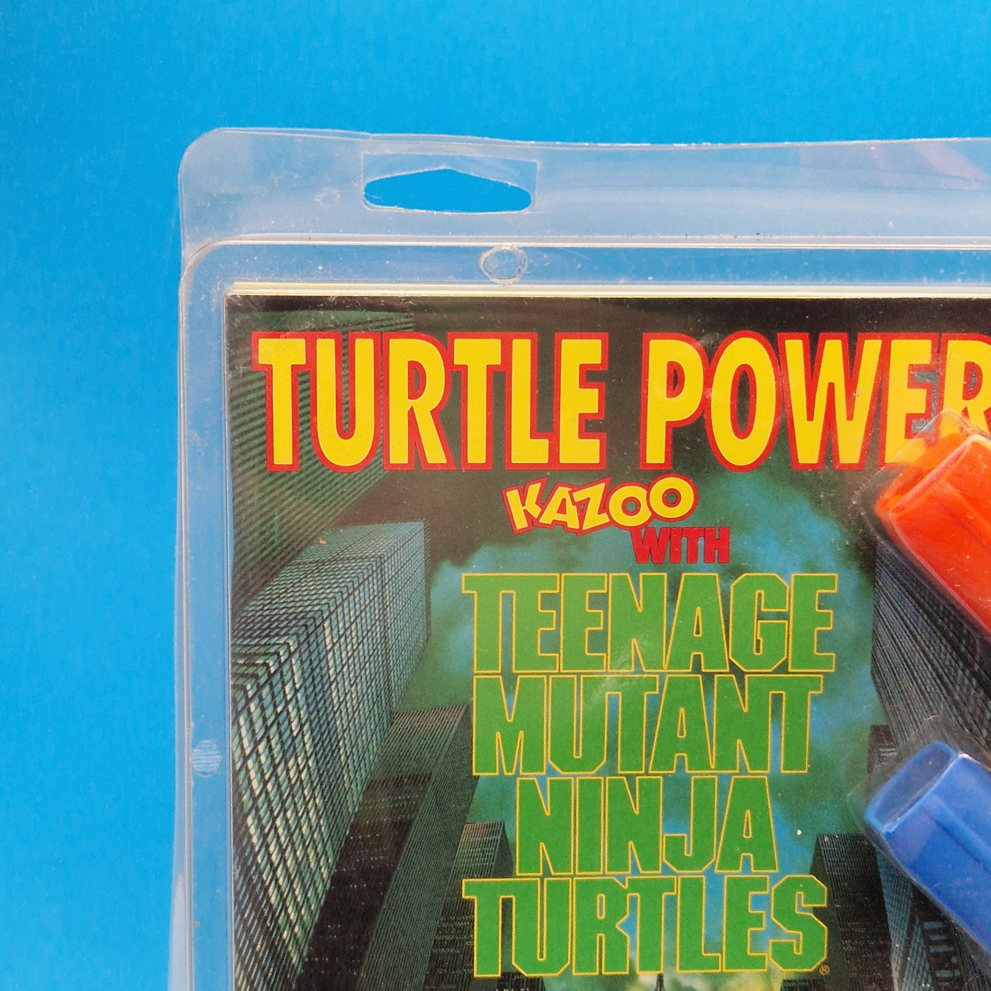 TEENAGE MUTANT NINJA TURTLES ☆ Turtle Power KAZOO Cassette Set Book SEALED Vintage ☆ 90s RARE HP