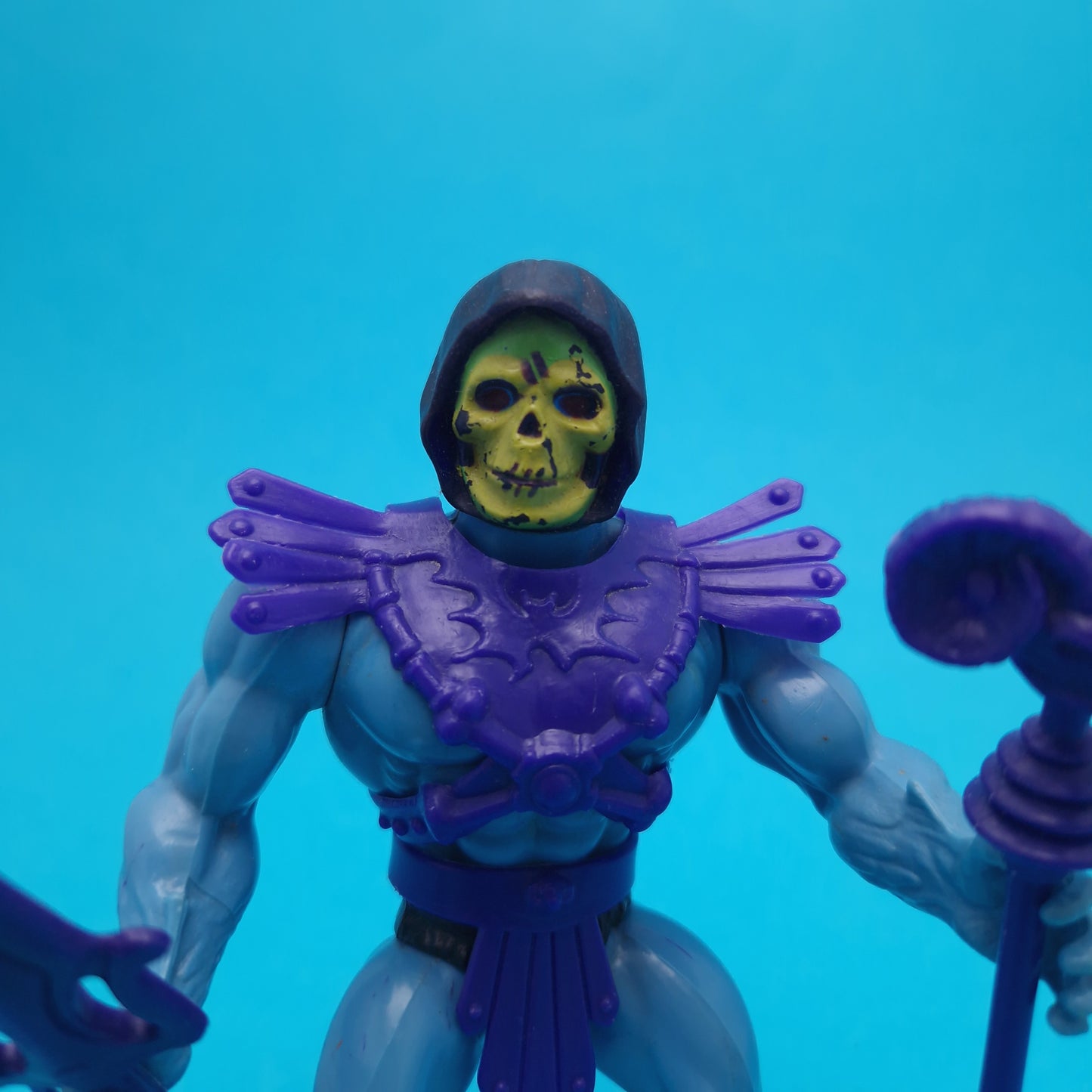 MASTERS OF THE UNIVERSE ☆ SKELETOR FRANCE Vintage Figure ☆ MOTU Loose 80s Mattel