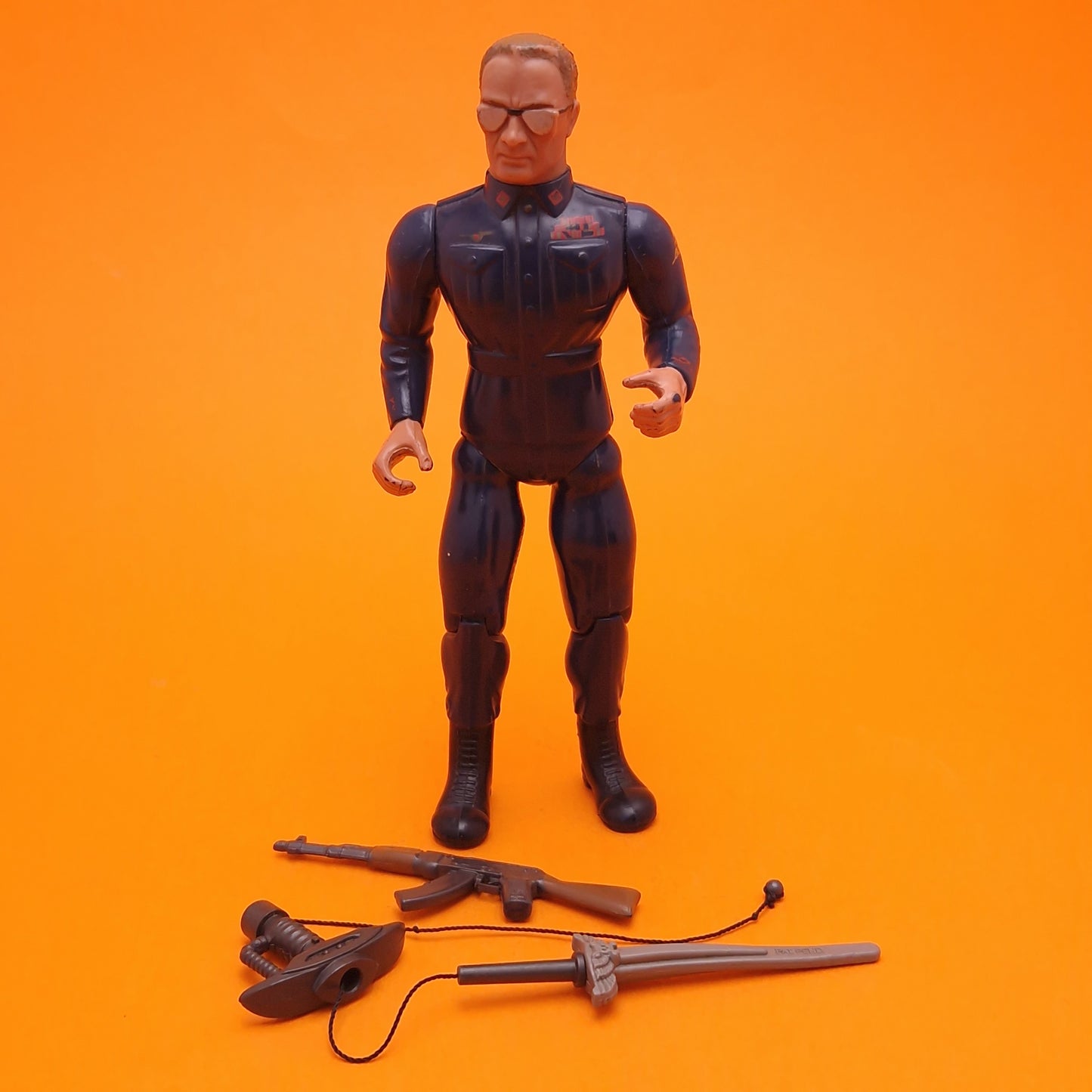 RAMBO: The Force of Freedom ☆ 1985 GENERAL WARHAWK Action Figure ☆ Vintage COLECO 80s