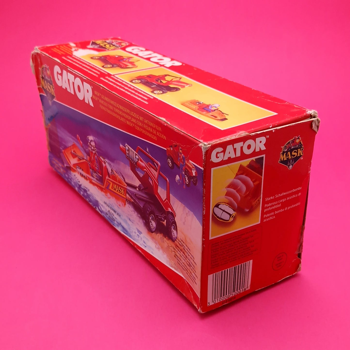 M.A.S.K ☆ GATOR DUSTY HAYES Figure Vehicle ☆ COMPLETE BOXED Vintage Kenner 80s