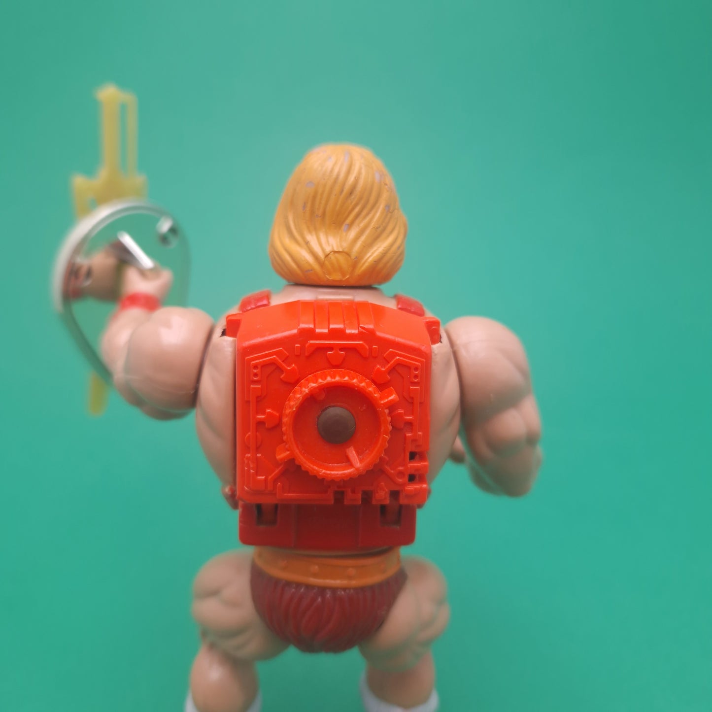 MASTERS OF THE UNIVERSE ☆ THUNDER PUNCH HE-MAN Vintage Figure ☆ MOTU Loose 80s Mattel