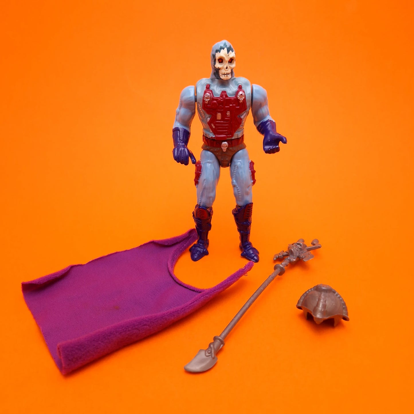 HE-MAN NEW ADVENTURES ☆ SKELETOR Vintage Figure ☆ Loose 90s Mattel MOTU