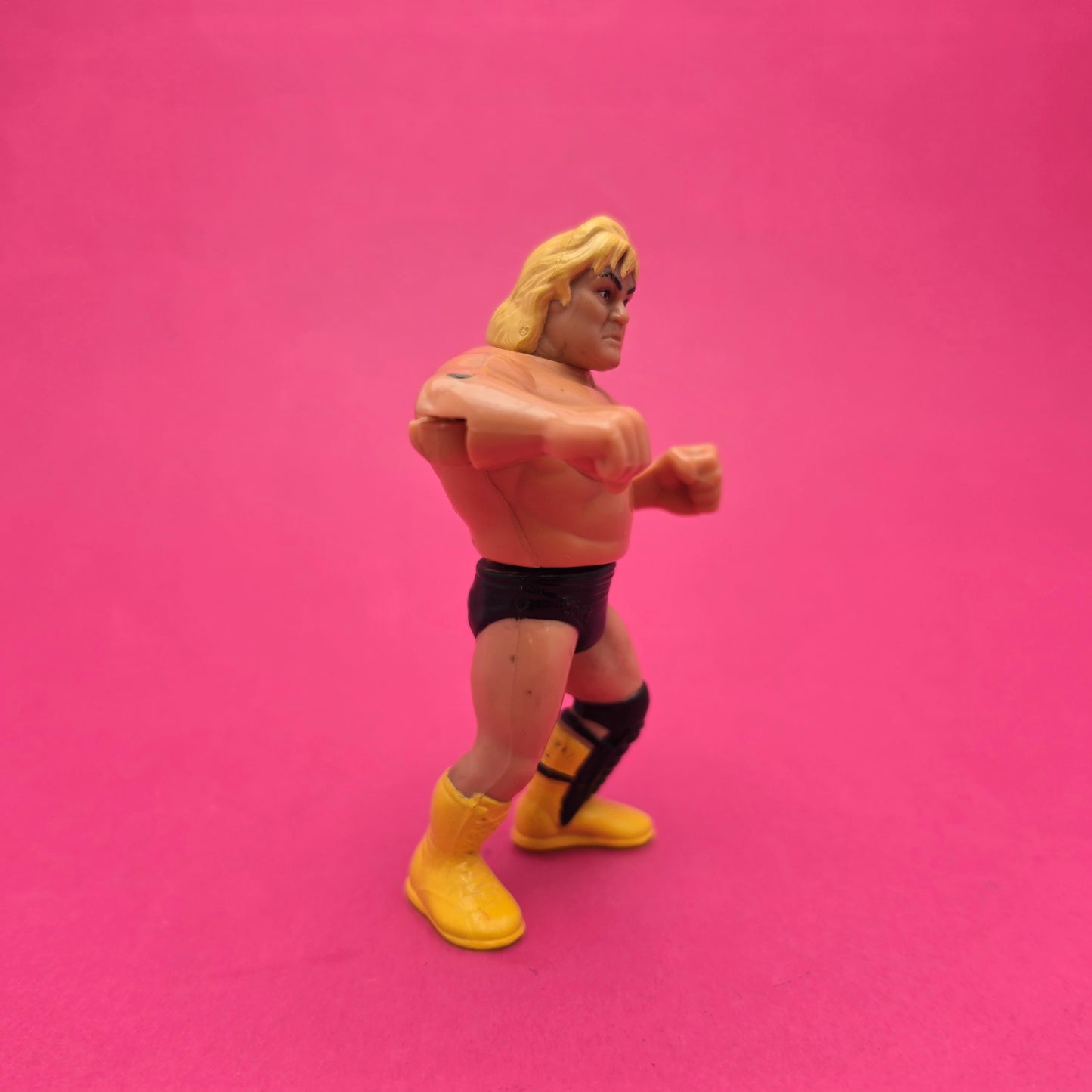 WWF HASBRO ☆ GREG THE HAMMER VALENTINE Vintage Wrestling Figure ☆ Original 90s Series 1