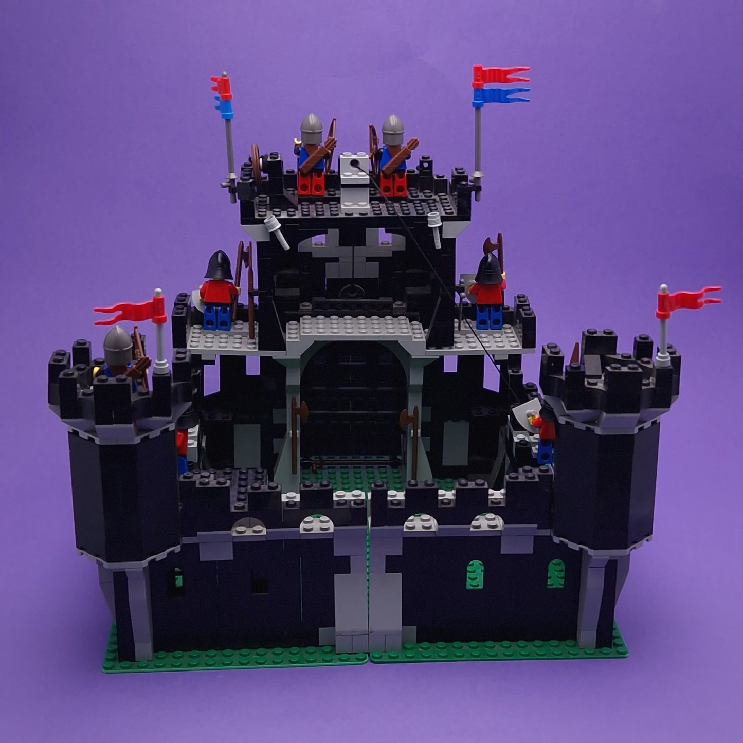 LEGO ☆ 6085 BLACK MONARCHS CASTLE KNIGHTS Mini Figure ☆ 80s
