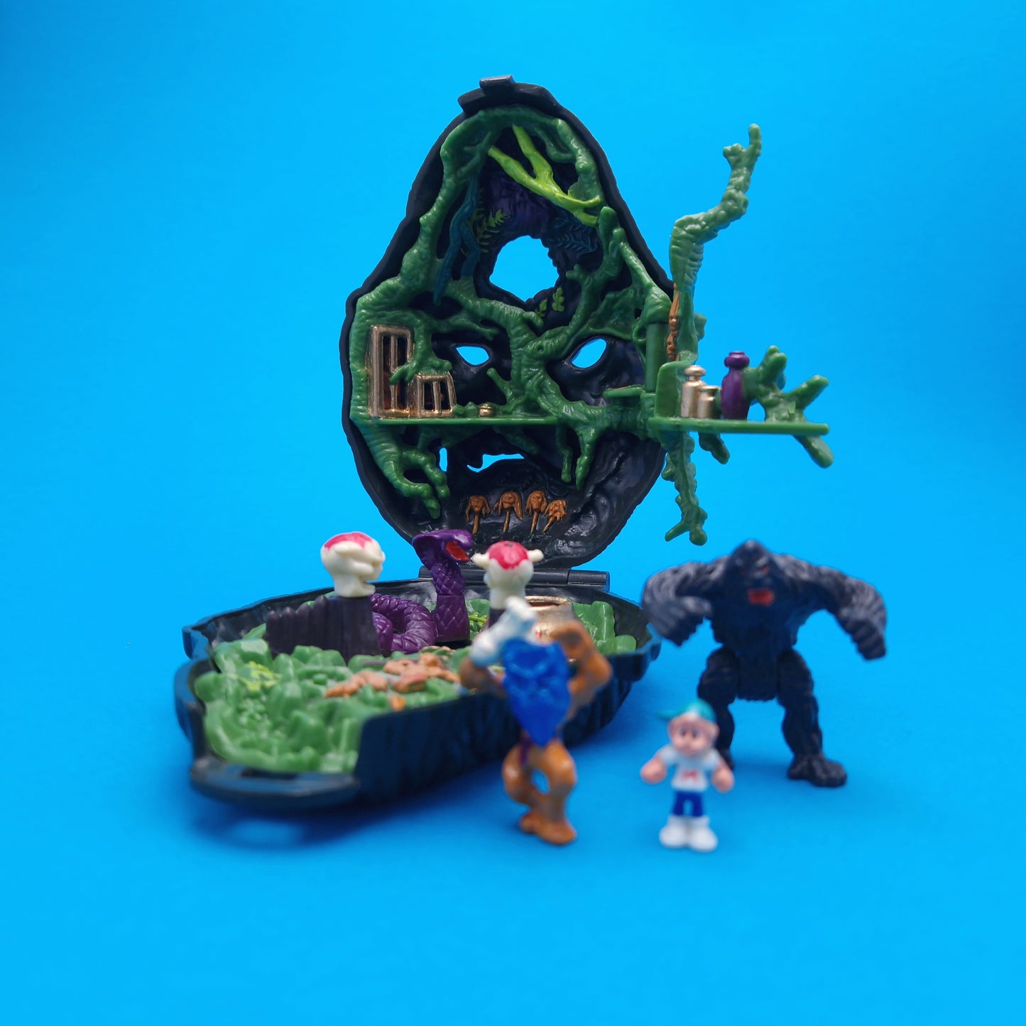 MIGHTY MAX ☆ APE KING Doom Zones Max Vintage Figure Playset ☆ Original