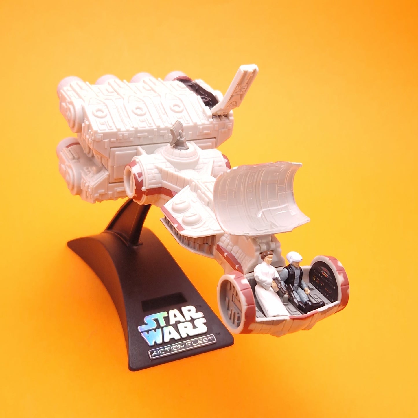 MICRO MACHINES ☆ STAR WARS ACTION FLEET Rebel Blockade Runner Vintage ☆ 90s Loose