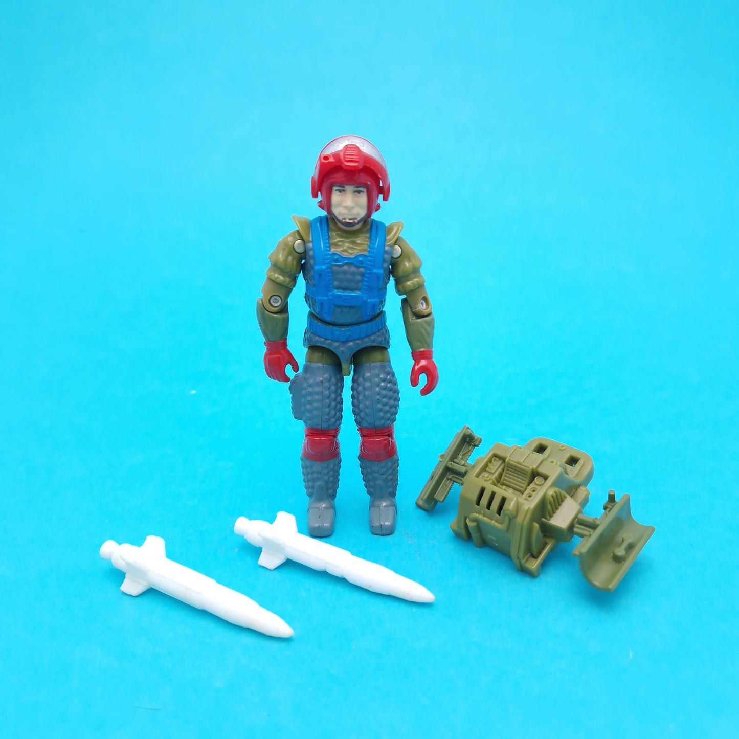 GI JOE ☆ FAST DRAW Action Figure ☆ Vintage Action Force Hasbro 1987