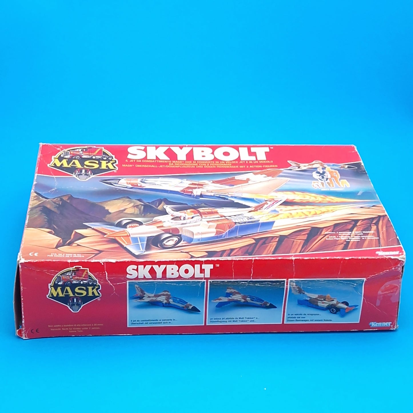 M.A.S.K ☆ SKYBOLT Split Seconds Matt Trakker ☆ BOXED Vintage MASK Kenner 80s