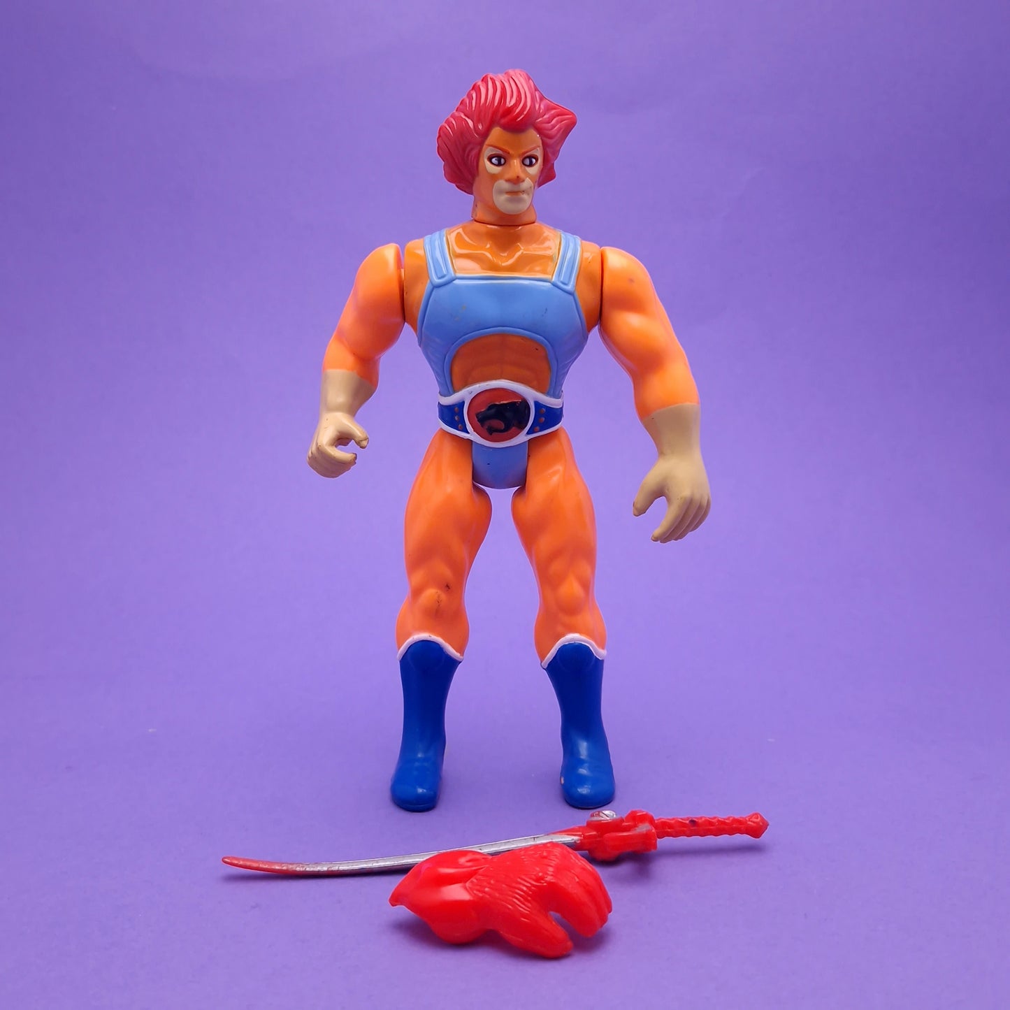 THUNDERCATS ☆ LION O Action Figure ☆ Vintage LJN Original 80s Loose Liono