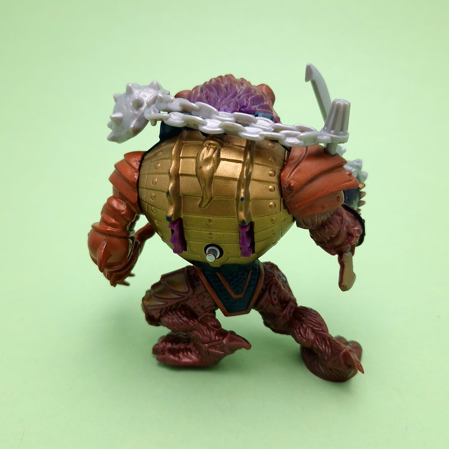 MIGHTY MAX ☆ CONQUEROR LION Battle Warrior Vintage Figure Playset ☆ Complete Loose