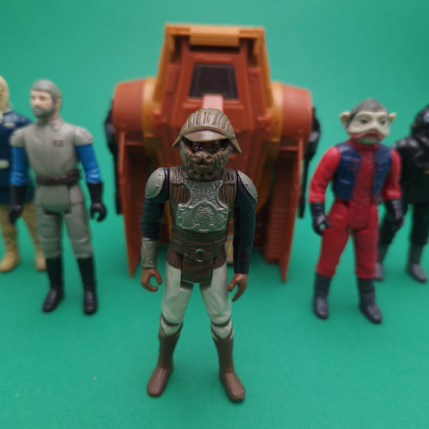 STAR WARS ☆ BUNDLE 5x Mini Rig AST-5 Lando Vintage Figure ☆ Original ROT Kenner 80s