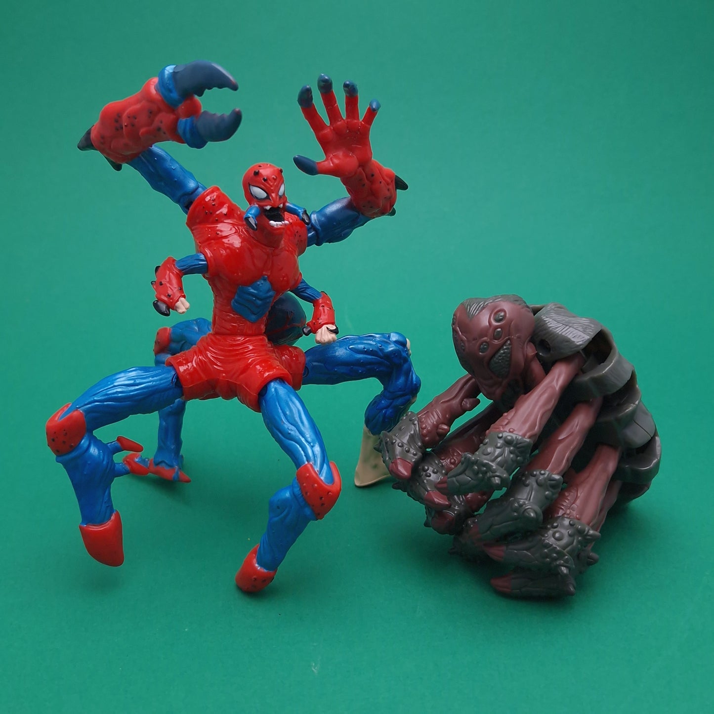 SPIDER-MAN ANIMATED SERIES ☆ Monster Spider Action Figure ☆ Marvel Loose Toybiz 90s