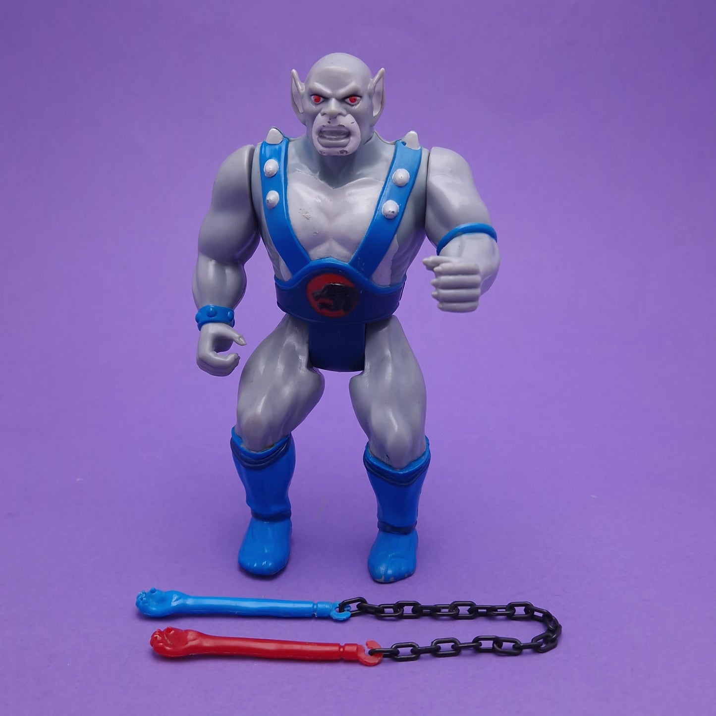 THUNDERCATS ☆ PANTHRO Action Figure ☆ Vintage LJN Complete Original 80s Loose