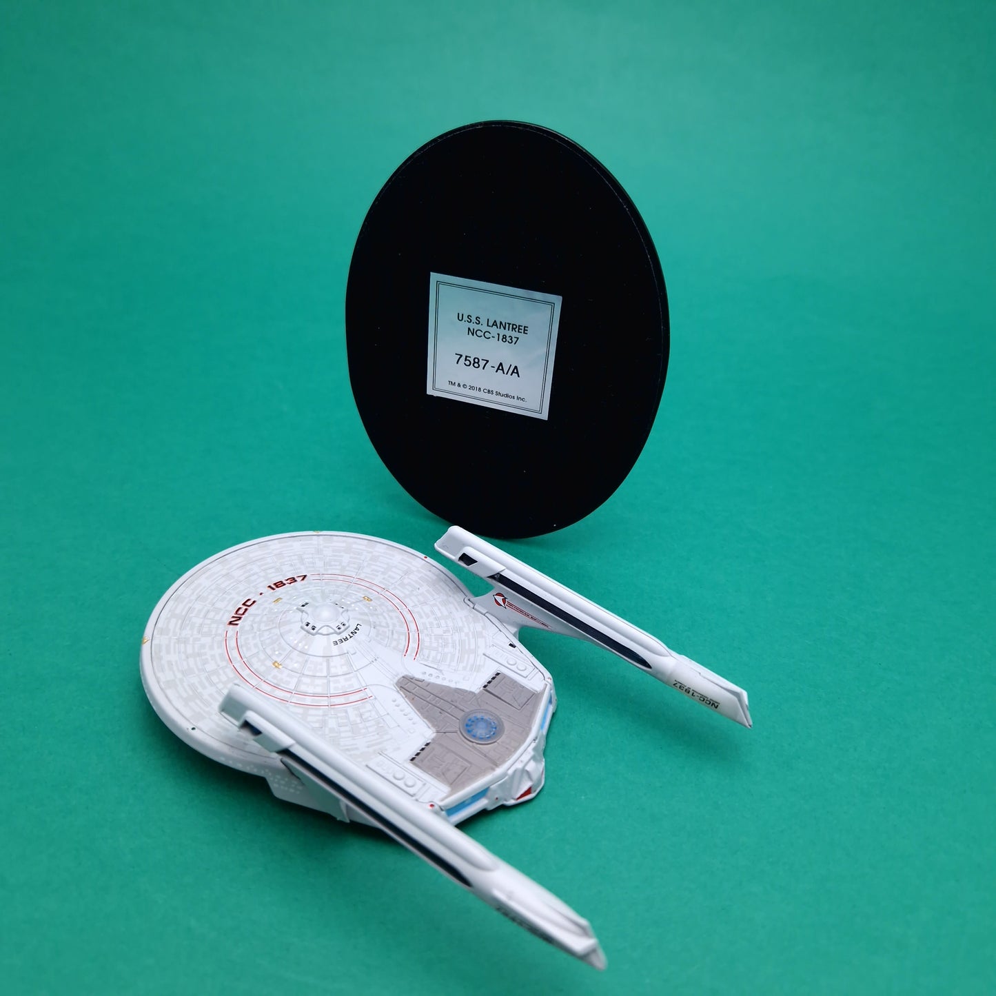STAR TREK ☆ USS LANTREE #138 Starships Collection ☆ Eaglemoss Model