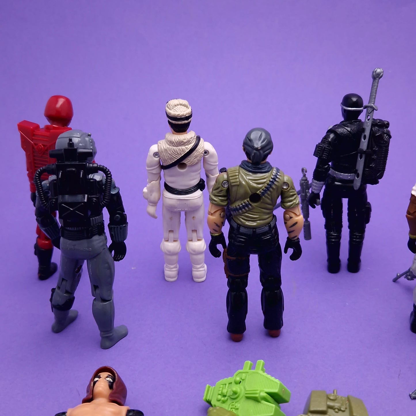 GI JOE ☆ JOBLOT Bundle STORM SHADOW SNAKE EYES FROSTBITE Figures x11 ☆ Action Force Hasbro
