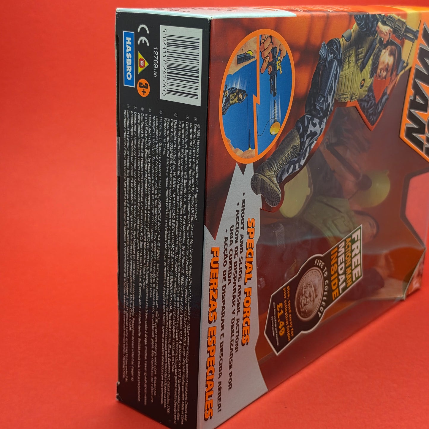 ACTION MAN ☆ SPECIAL FORCES Figure Doll ☆ Vintage HASBRO SEALED BOXED 90's