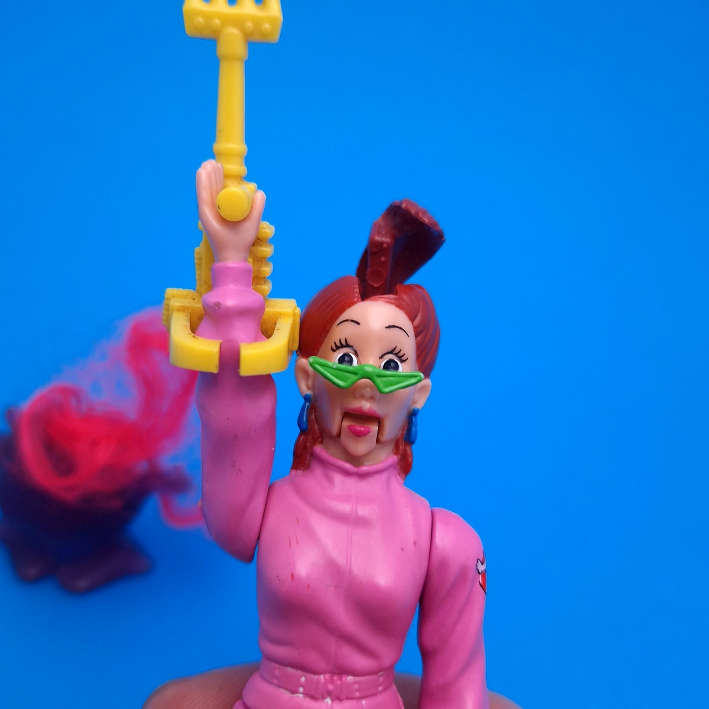 GHOSTBUSTERS ☆ JANINE MELNITZ FRIGHT FEATURES Vintage Figure ☆ Loose 80s Kenner