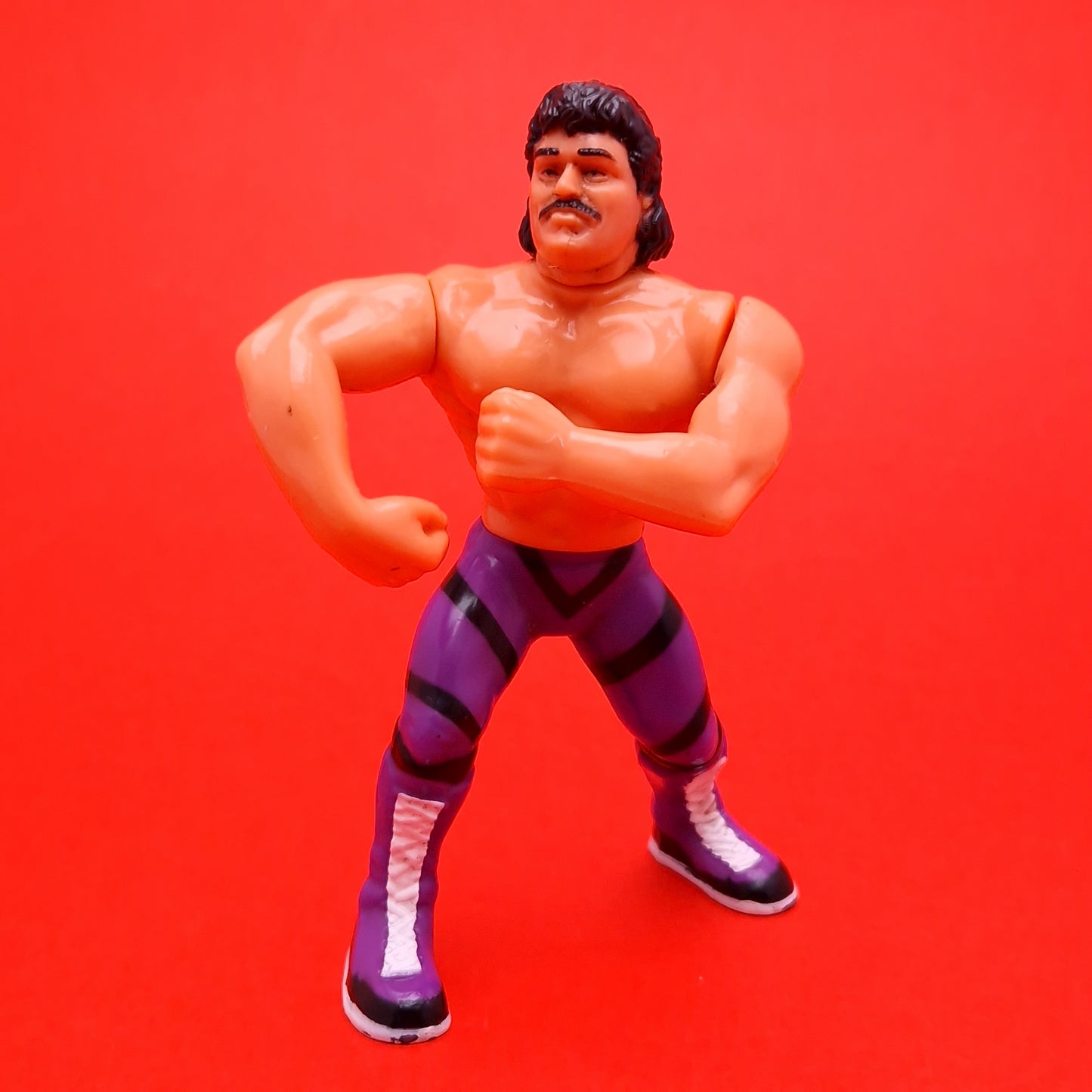 WWF HASBRO ☆ RAVISHING RICK RUDE Series 1 Vintage Wrestling Action Figure ☆ Original 90s