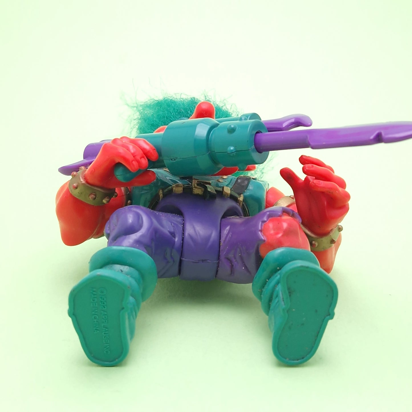 TROLL WARRIORS ☆ VEGAR Lars The Champion Vintage Figure ☆ Original 90s Tyco