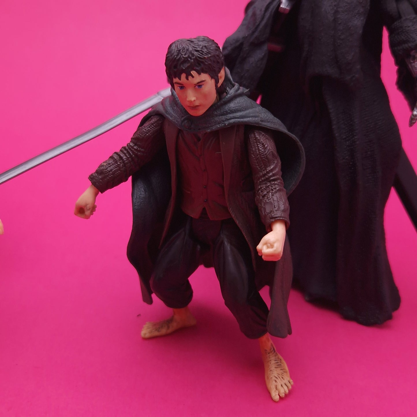LORD OF THE RINGS ☆ FRODO Witch King Ringwraith TROLL PETER JACKSON Figure ☆ Loose Toybiz