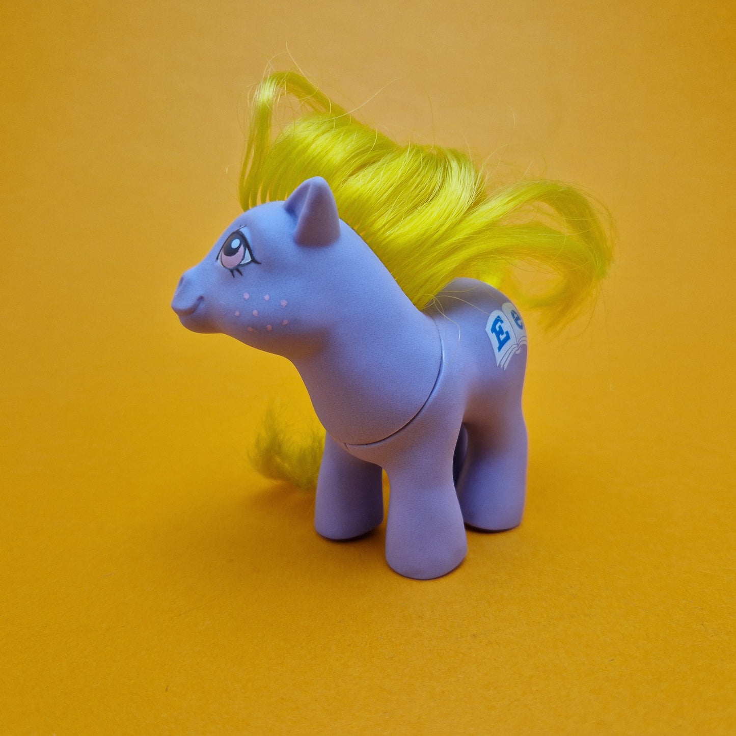 MY LITTLE PONY ☆ EURO BABY ALPHABET Playschool Vintage MLP Figure ☆ Loose 80s Hasbro