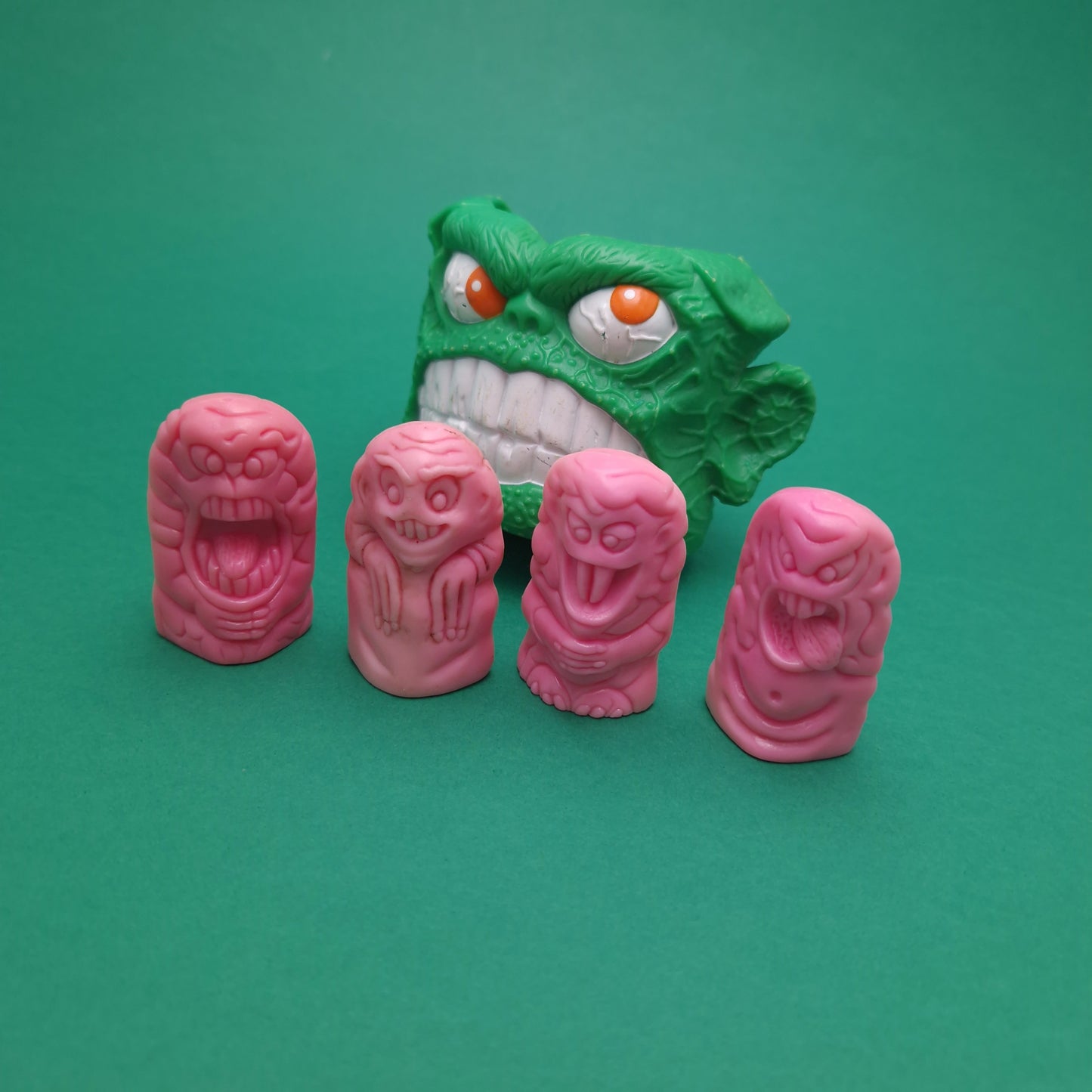 GHOSTBUSTER ☆ BRAIN BLASTER Complete MINI LOB Vintage Figure ☆ Loose 80s Kenner Original