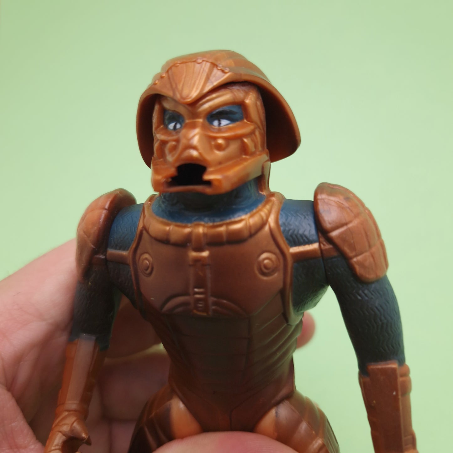 MASTERS OF THE UNIVERSE ☆ SAUROD Vintage Figure ☆ MOTU Card 80s Mattel