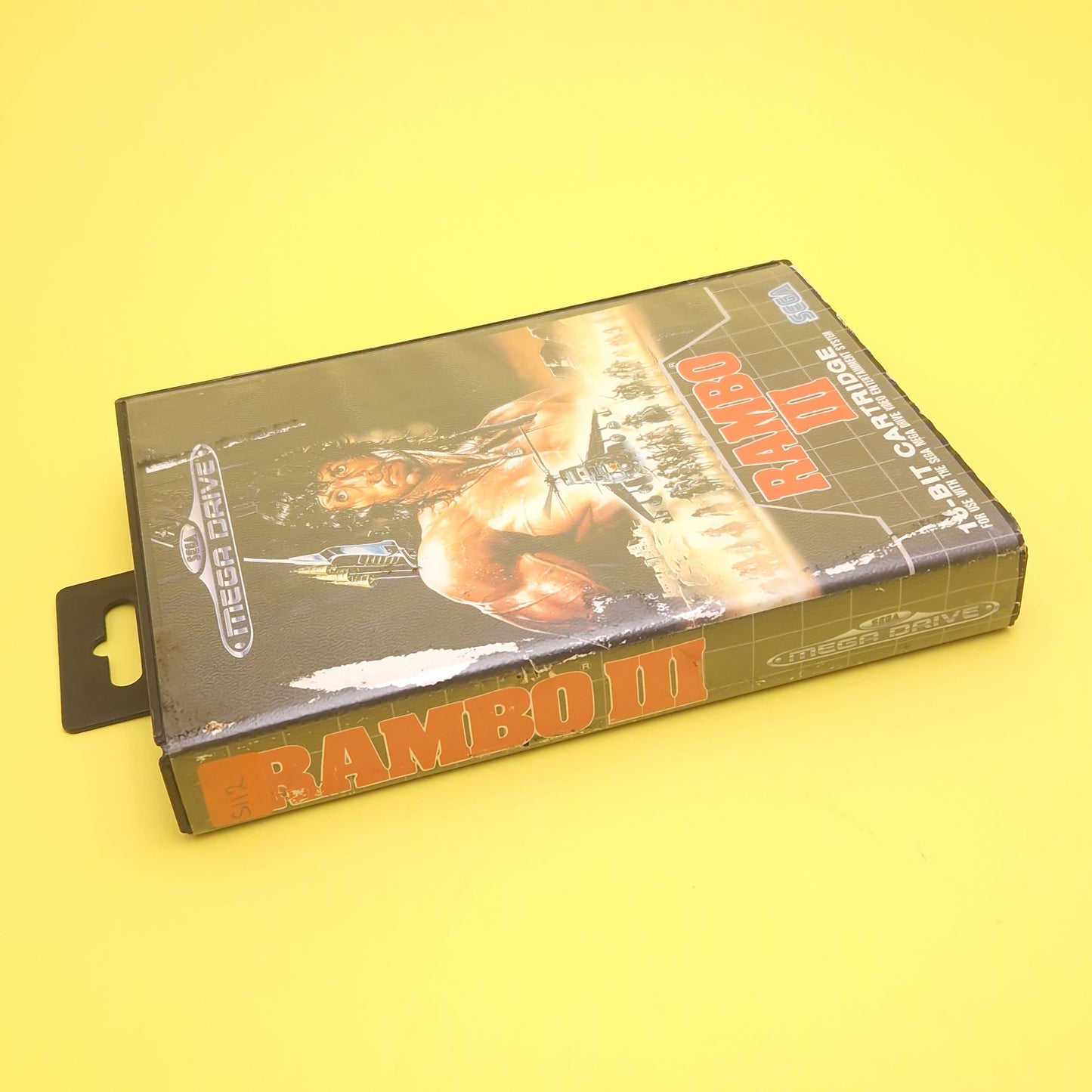 SEGA MEGA DRIVE ☆ RAMBO 3 ☆ Vintage Retro Game Manual Boxed