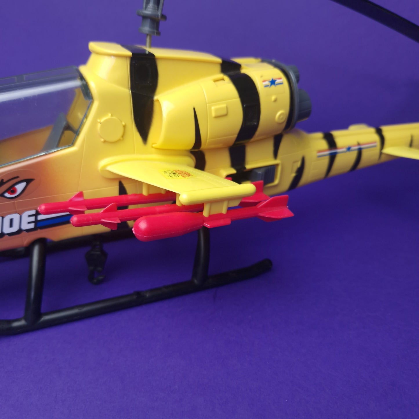 G.I.JOE ☆ TIGER FLY Vehicle RECONDO Figure ☆ ACTION FORCE Hasbro 1988