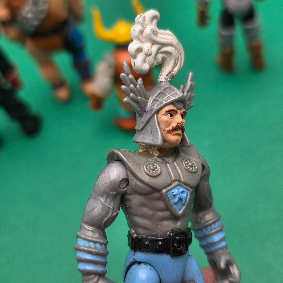 ADVANCED DUNGEONS & DRAGONS ☆ ZARAK STRONGHEART ZORGAR DEETH ELKHORN Figure ☆ DnD Vintage LJN 80s
