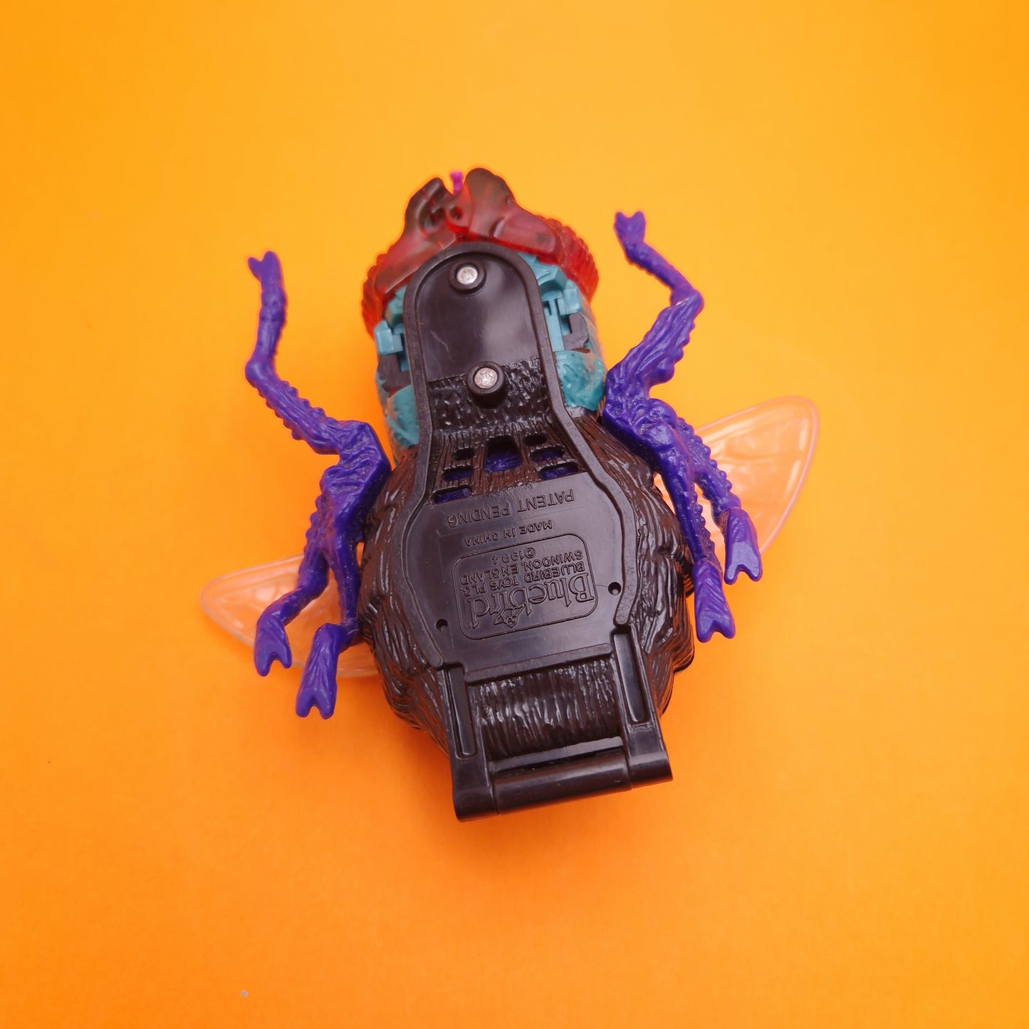 MIGHTY MAX ☆ SQUISHES THE FLY Doom Zones Vintage Figure Playset ☆ Complete