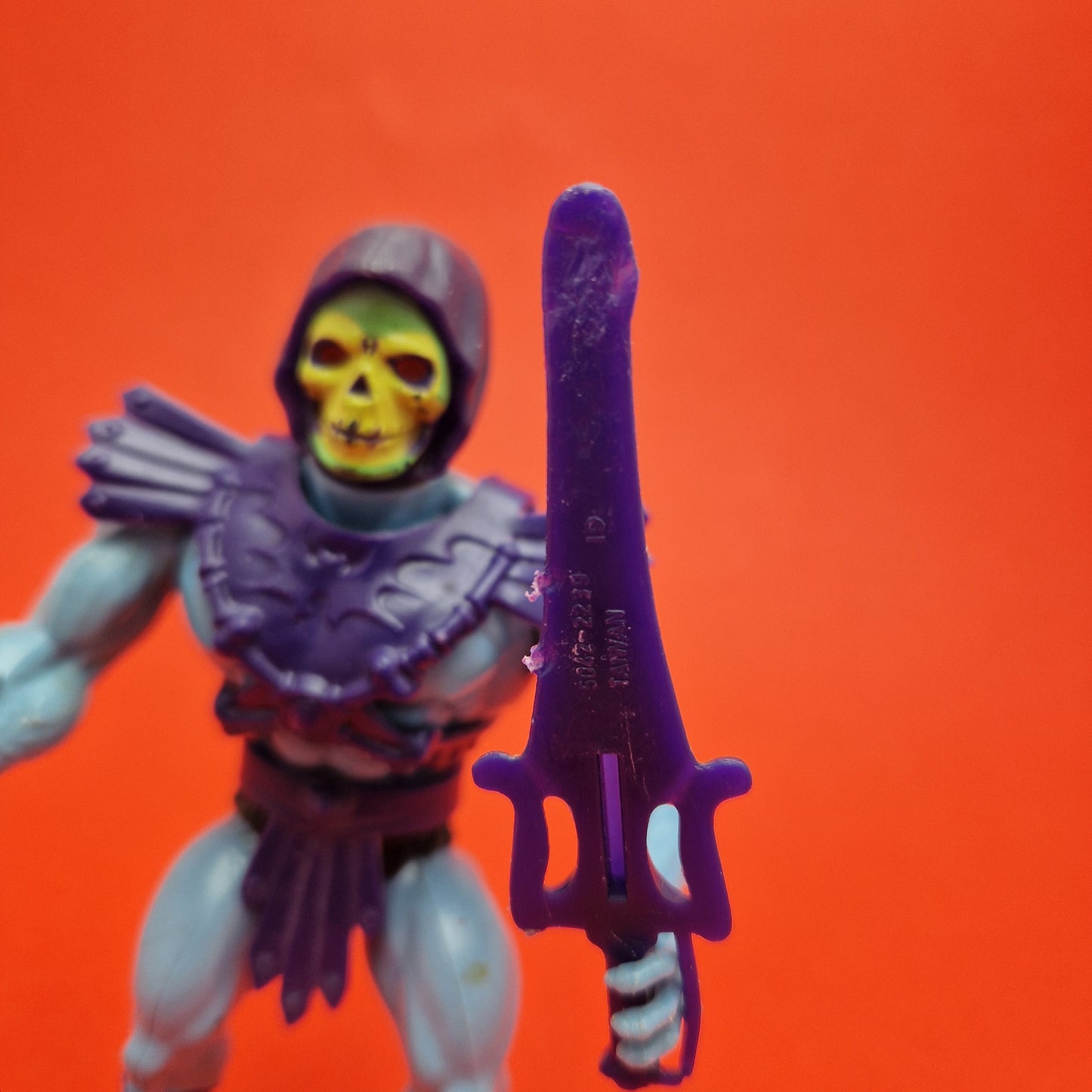 MASTERS OF THE UNIVERSE ☆ SKELETOR Complete Taiwan Vintage Figure ☆ MOTU Loose 80s Mattel