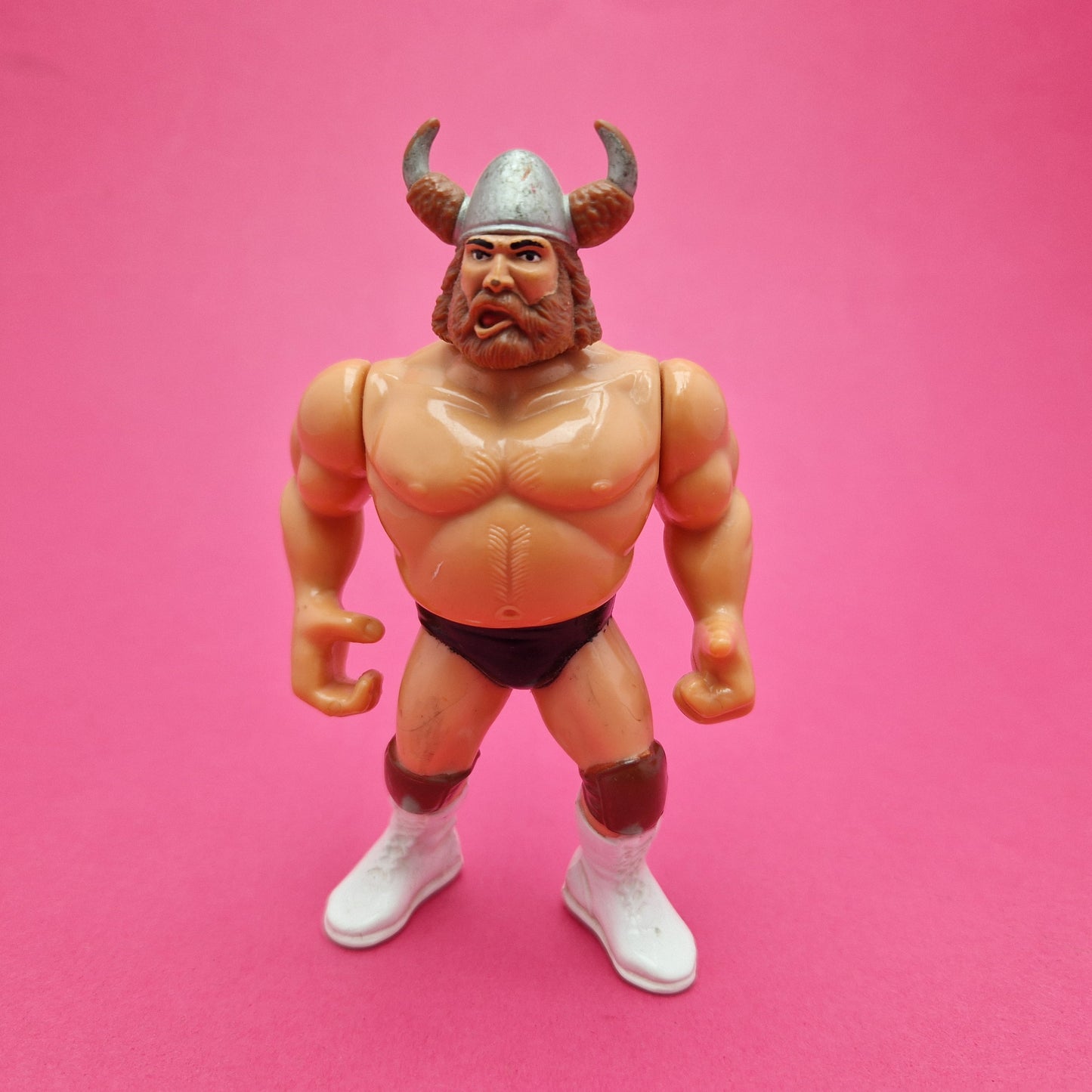 WWF HASBRO THE BERZERKER Vintage Wrestling Figure ☆ Original 90s Series 6