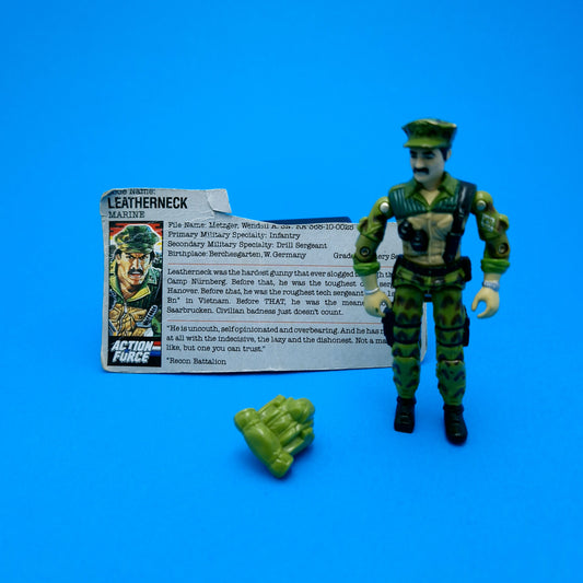 ACTION FORCE ☆ LEATHERNECK Action Figure ☆ G.I.JOE Hasbro 1986