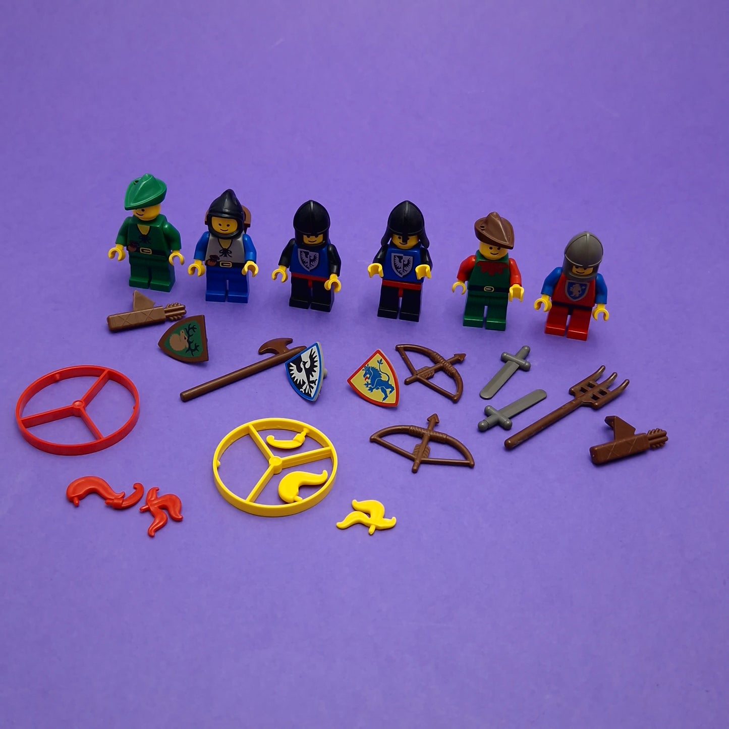 LEGO ☆ 6103 CLASSIC CASTLE KNIGHTS BOXED Mini Figure ☆ Instructions 80s