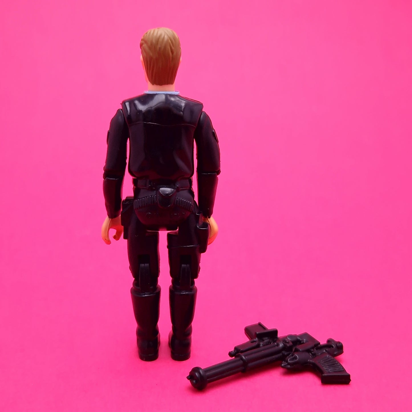 SPACE PRECINCT 2040 POLICE LIEUTENANT BROGAN Vintage Figure ☆ Original 90s Loose